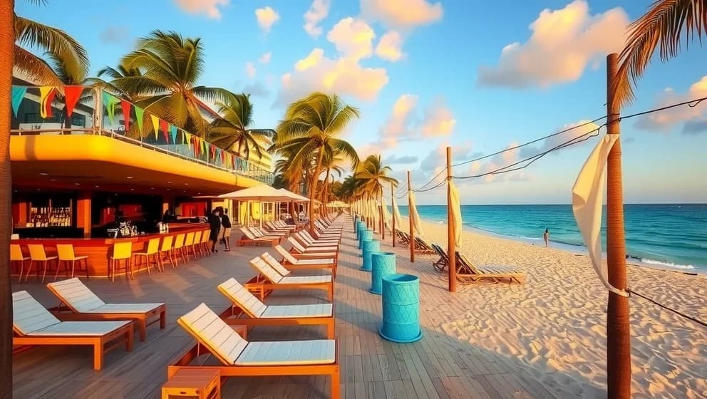 Ocean Beach Club Gran Canaria lockar många besökare